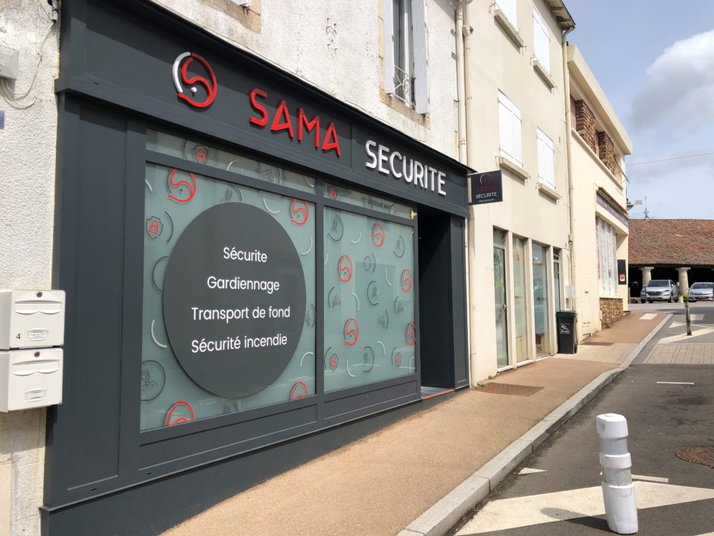 enseigne pour entreprise vendée